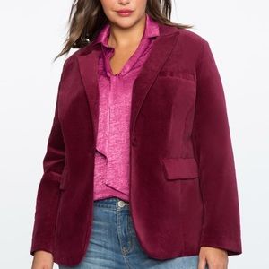 NWT Red Velvet Eloquii Blazer - Size 16